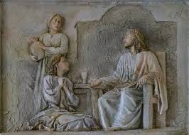 Hospitality of Mary and Martha | "Jesus ...