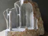 Historic Architecture Emerges from Stone in Matthew Simmonds Ethereal Sculptures — Colossal Historic Architecture Emerges from Stone in Matthew Simmonds Ethereal Sculptures — Colossal