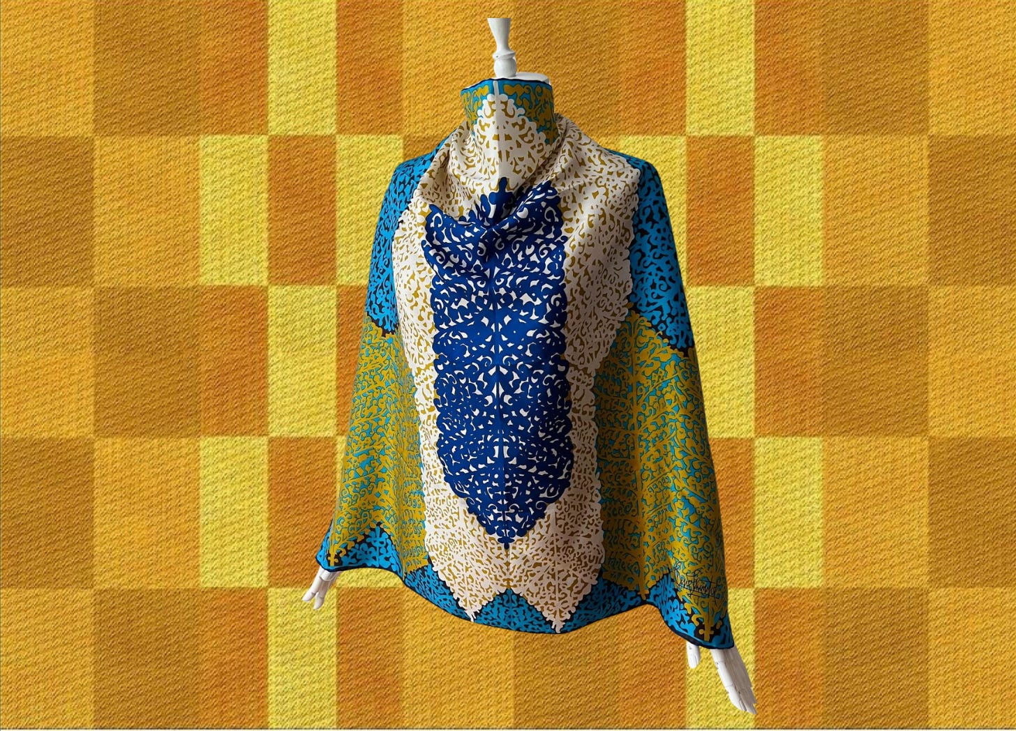A Gorgeous Round-Up of Vintage Silk Scarves