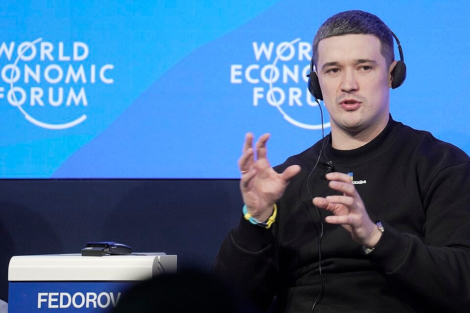 File:Mykhailo Fedorov at the 2023 World Economic Forum (52693290464).jpg File:Mykhailo Fedorov at the 2023 World Economic Forum (52693290464).jpg