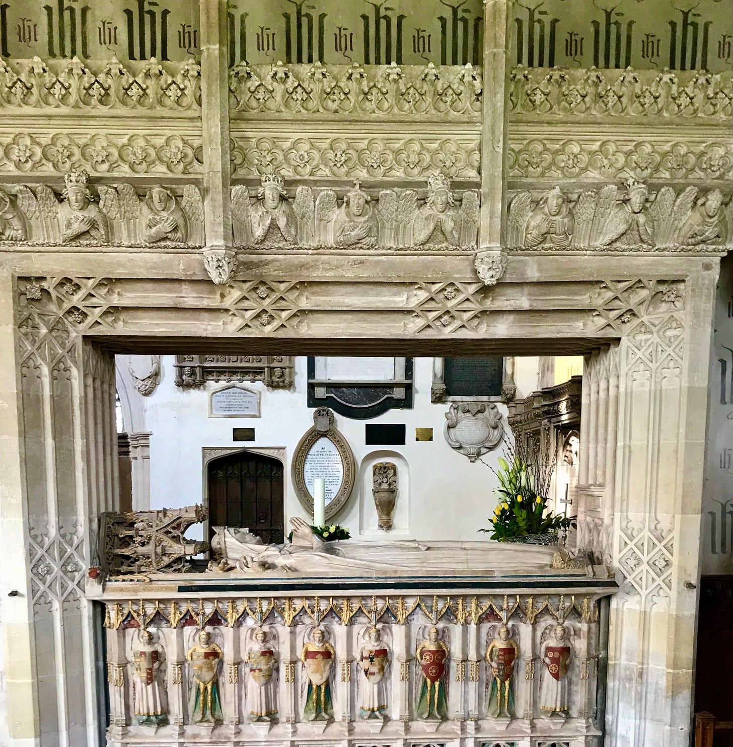 The grand tomb of Alice de la Pole The grand tomb of Alice de la Pole