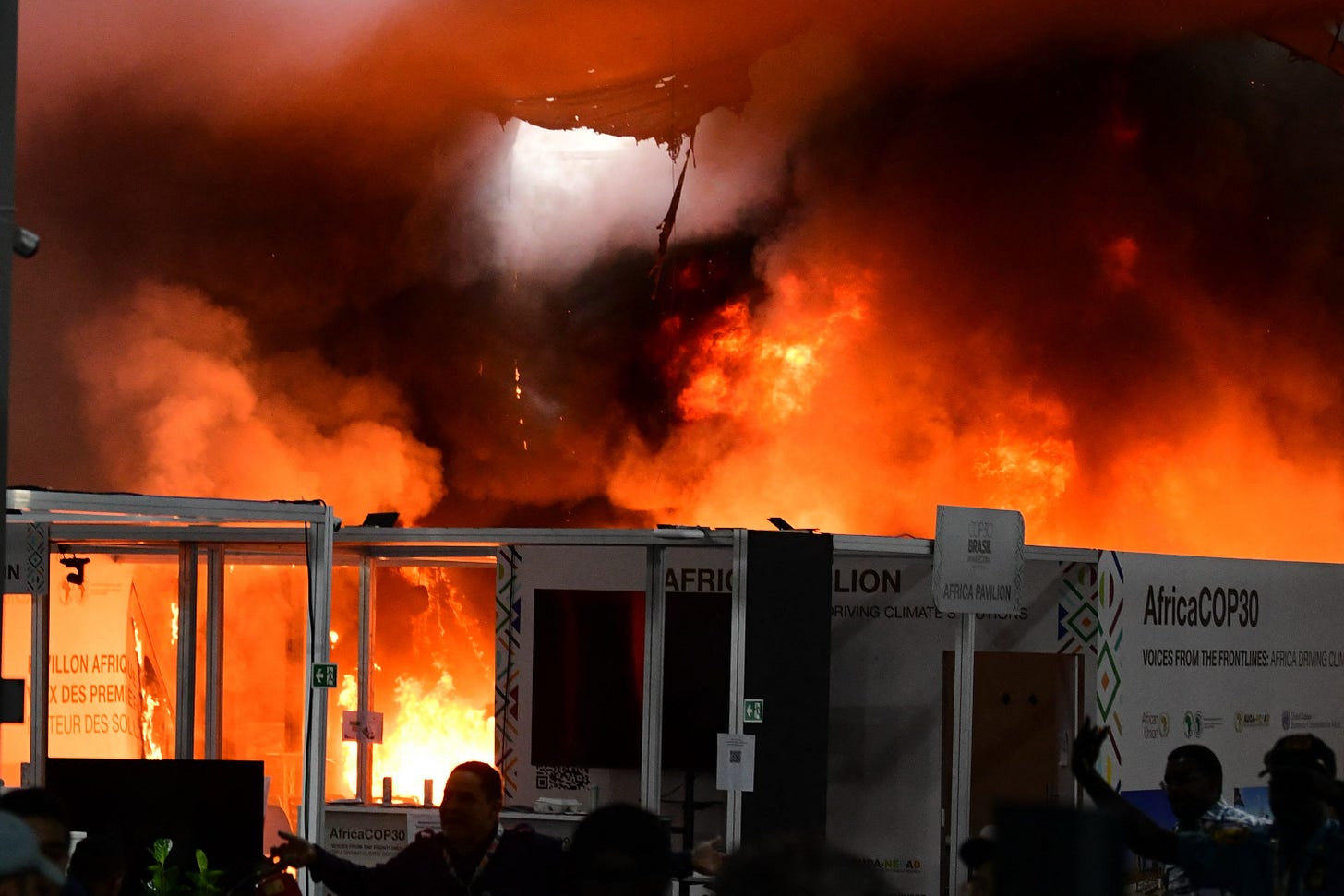 COP30 halted as huge fire breaks out during conference COP30 halted as huge fire breaks out during conference
