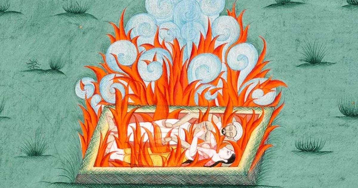 Sati Widow-Burning: A Dark Chapter in Indian History | Ancient Origins