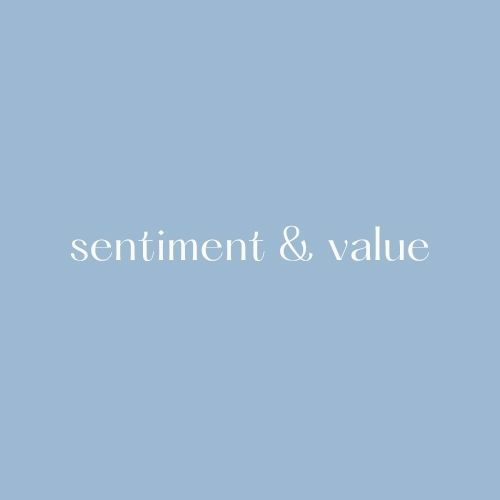 Sentiment & Value