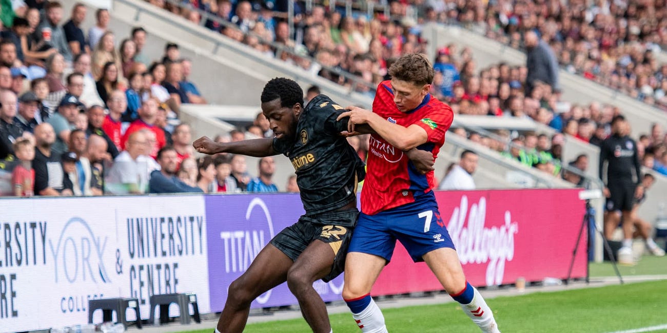 York 0-2 Crawley: Match Report