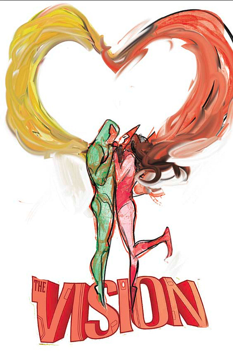 The Vision #7 Sketches