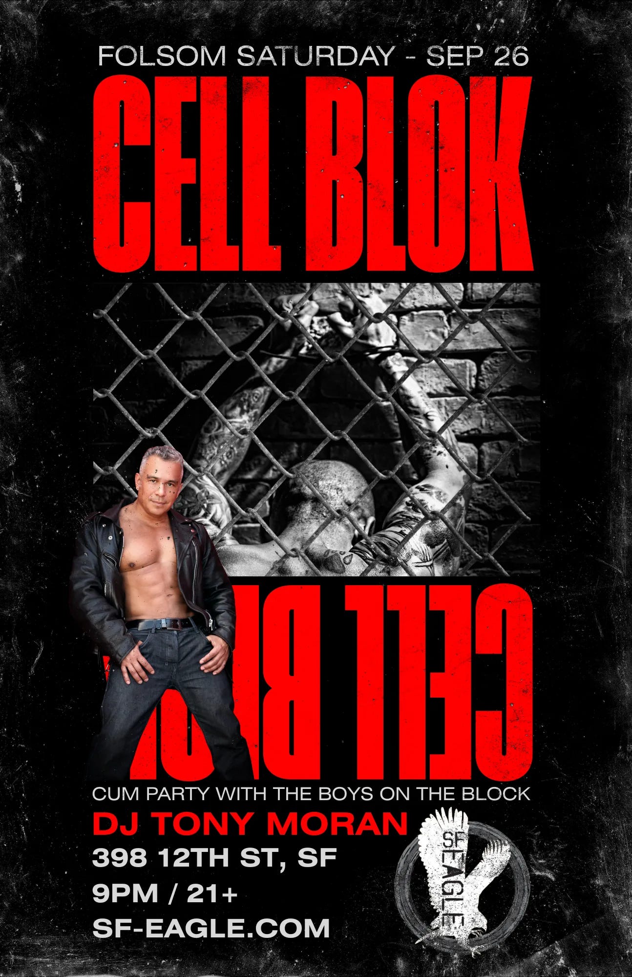 Folsom Saturday: Cell Blok poster