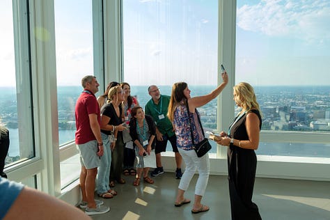 Scenes from the Extraordinary Educators Boston i-Ready Junket, 2023 (Facebook)