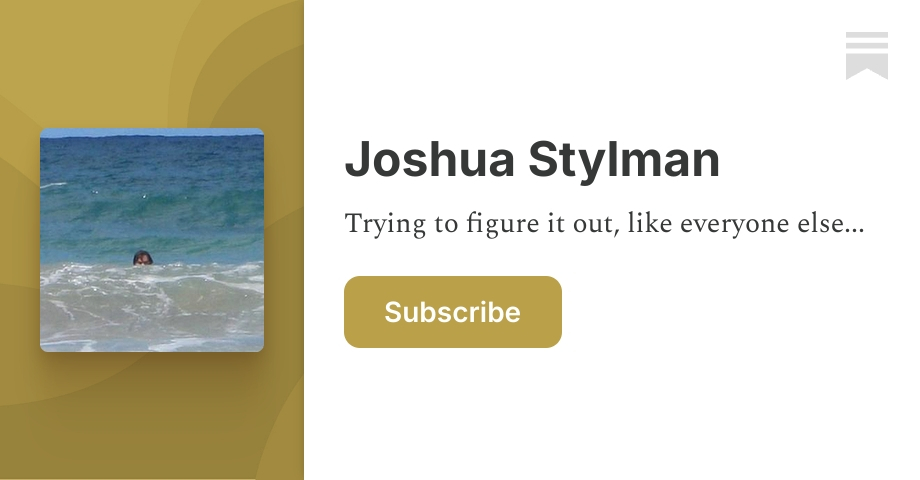 Joshua Stylman | Substack