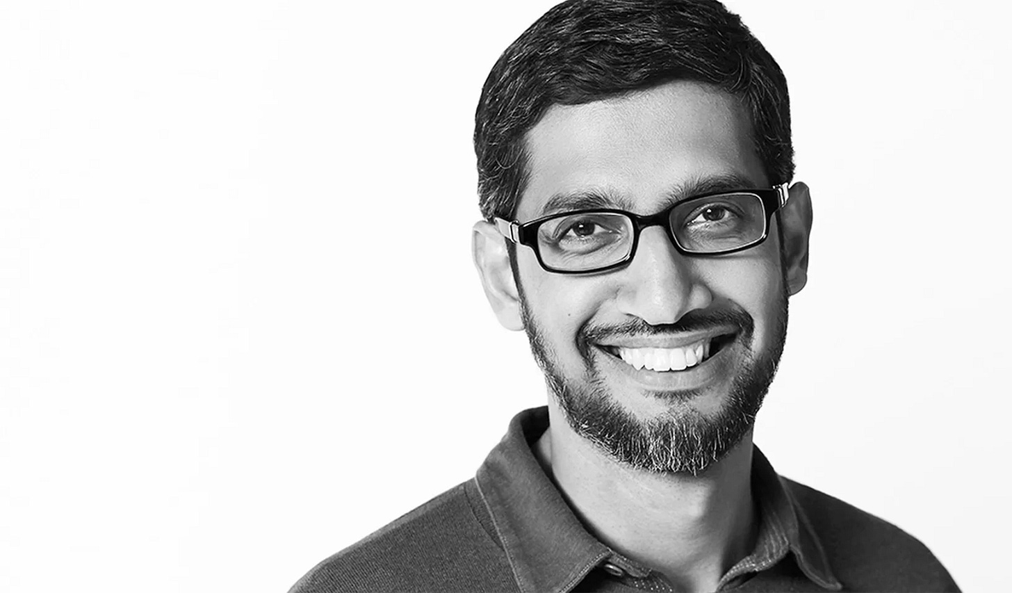 Sundar Pichai: “Reward Effort, Not Outcomes” | Stanford Graduate School of Business Sundar Pichai: “Reward Effort, Not Outcomes” | Stanford Graduate School of Business