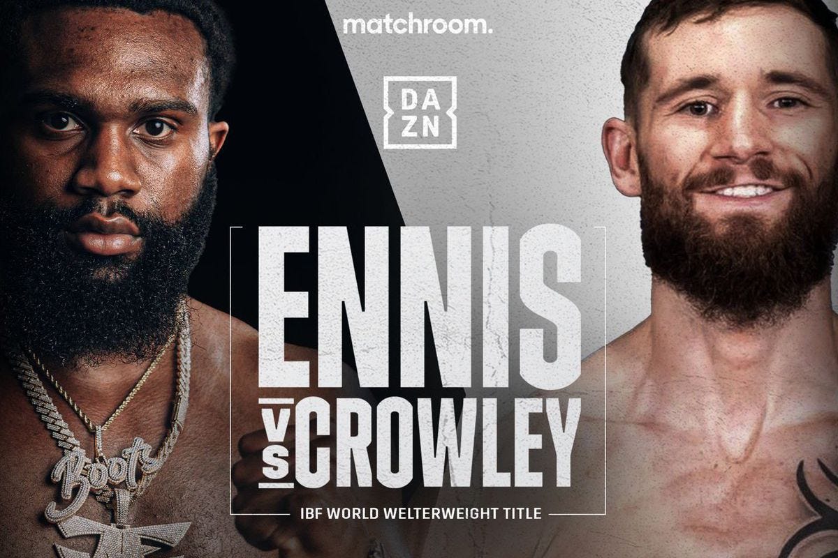 Matchroom wins Jaron Ennis vs Cody Crowley purse bid, targets July - Bad  Left Hook