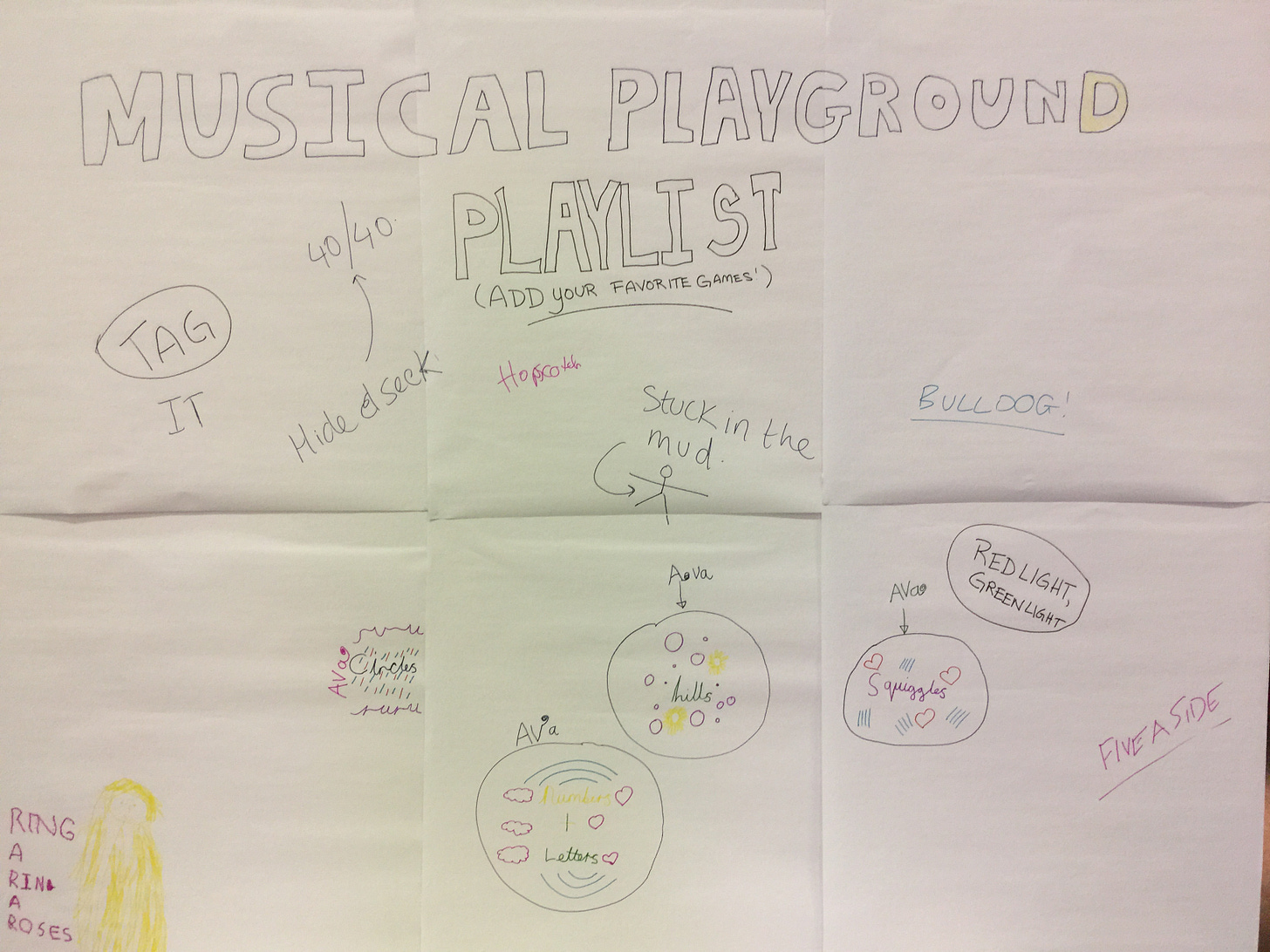 handwritten audience generated fav folk games for musical interations handwritten audience generated fav folk games for musical interations