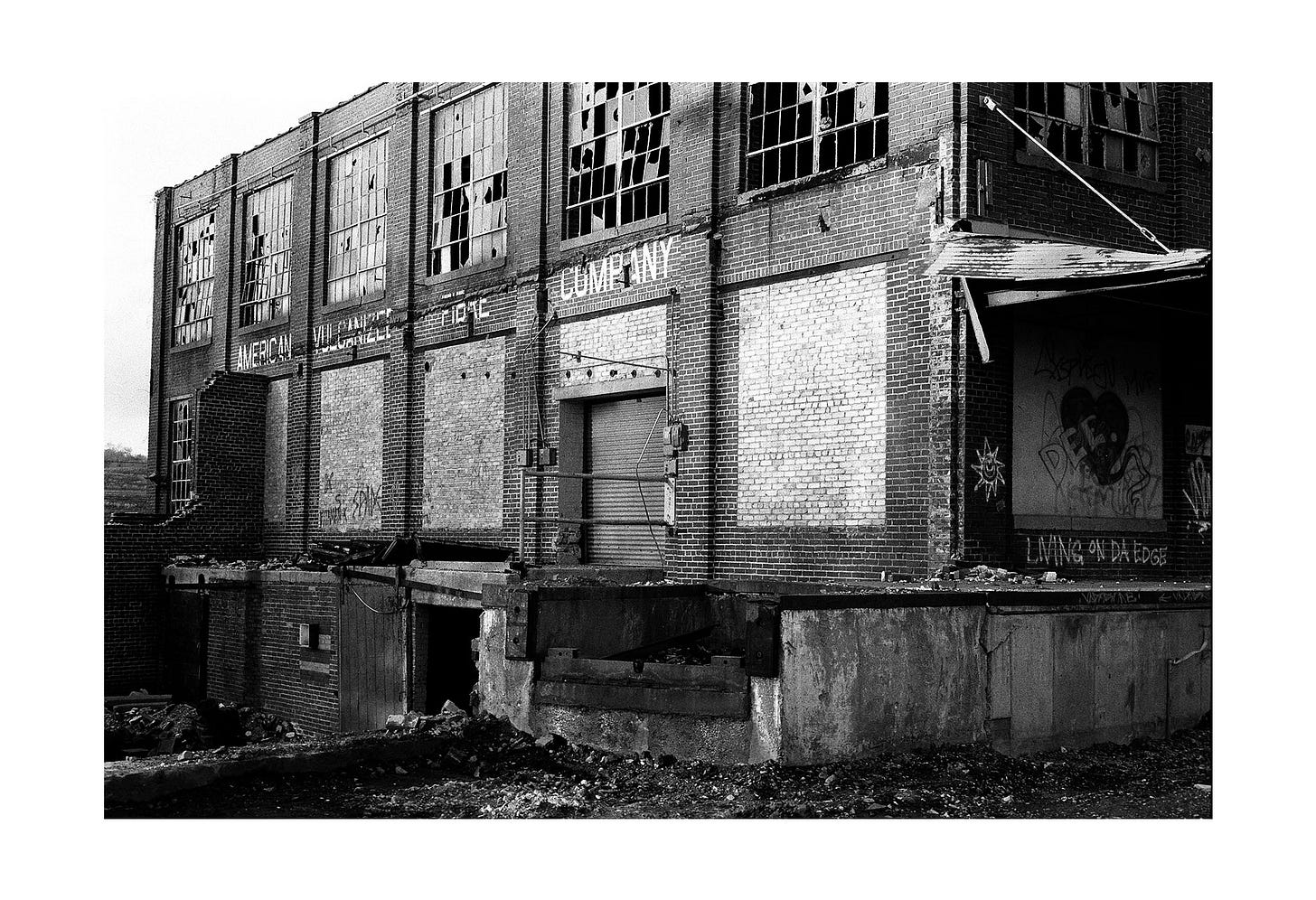 old factory photograph made with my Leica M and TMAX 400 old factory photograph made with my Leica M and TMAX 400