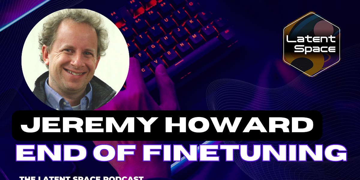 Fast.ai's Jeremy Howard advocates for continued pre-training over fine-tuning