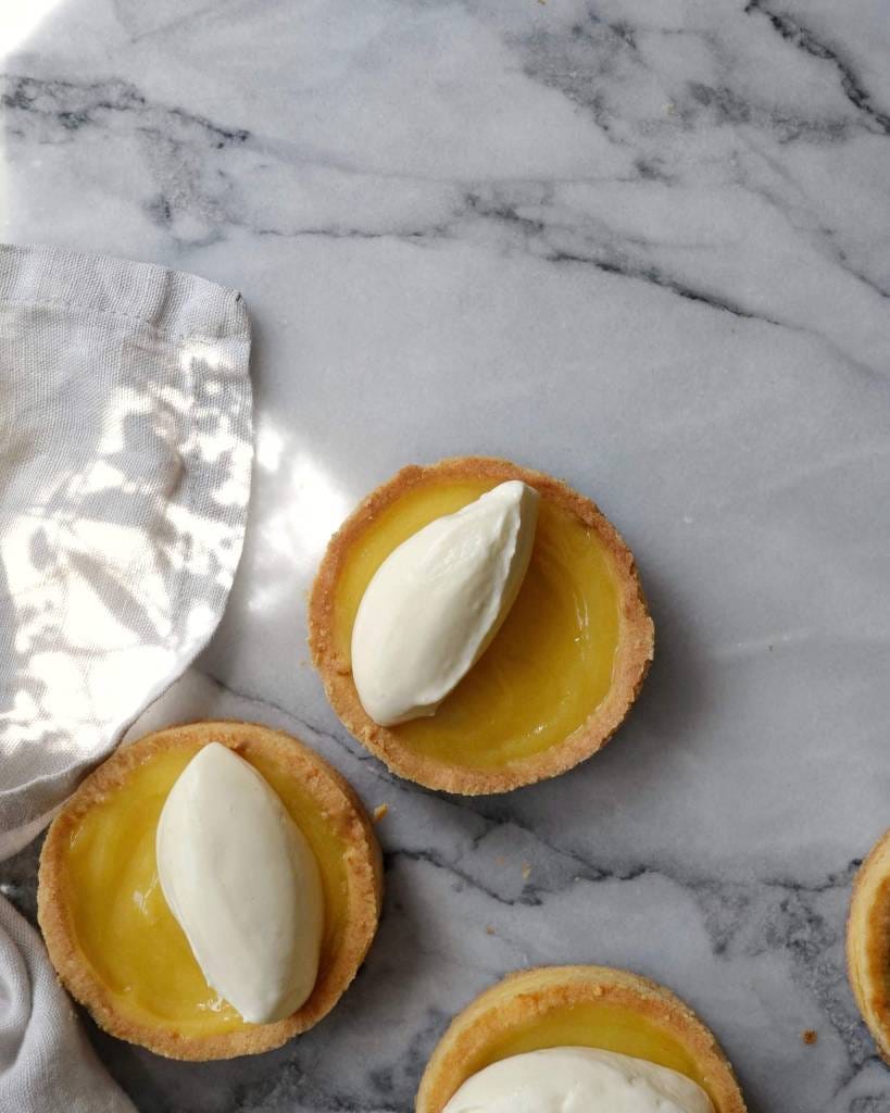 lemon curd tartlets