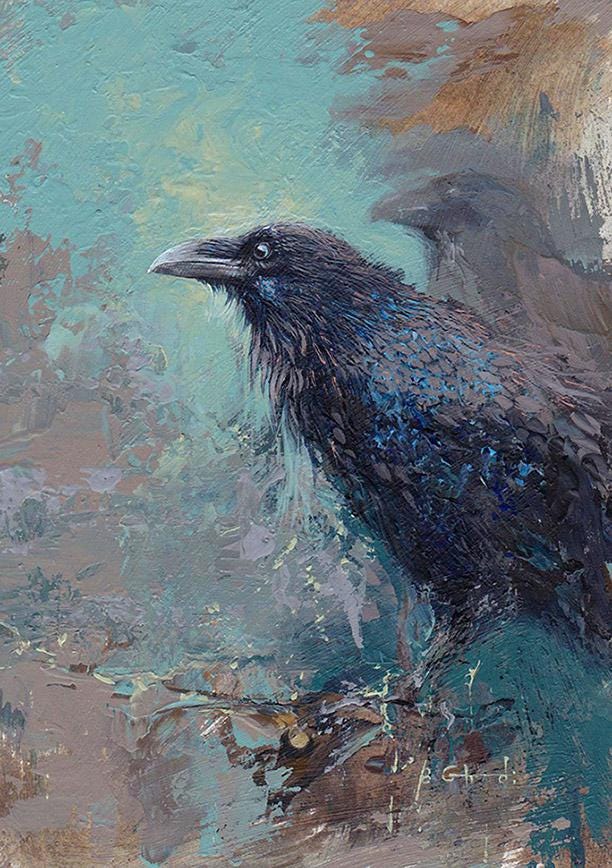 r/acrylicpainting - "Black No. 30" - acrylic paint on board