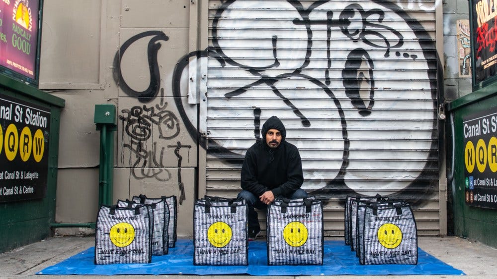 Anybag's 'Thank You, Have a Nice Day' Upcycled Bags, a New York Mood