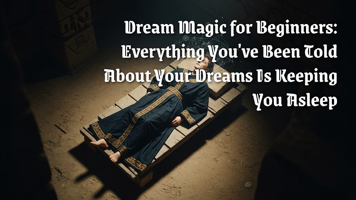 Dream Magic for Beginners: Your Dreams Are the Magic You're Missing