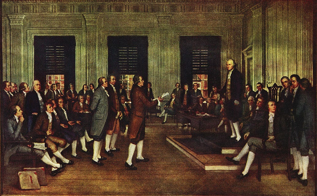 Painting of Founders