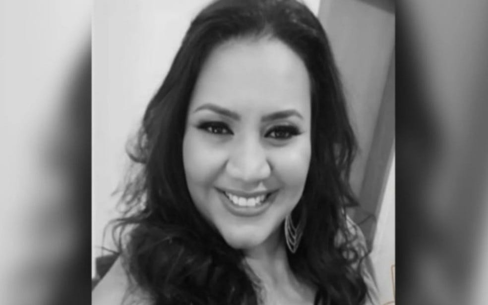 Michelle Gomes dos Santos, de 37 anos, em Anápois, Goiás  — Foto: Reprodução/Redes sociais 
