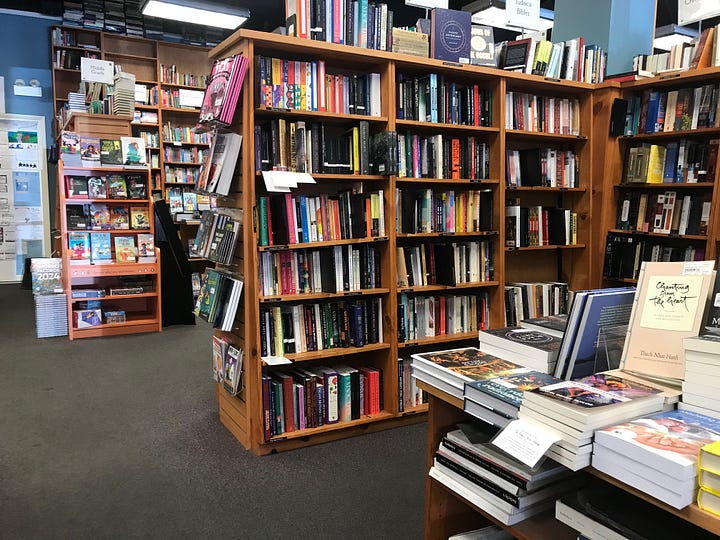 Krista, guac, bookstore