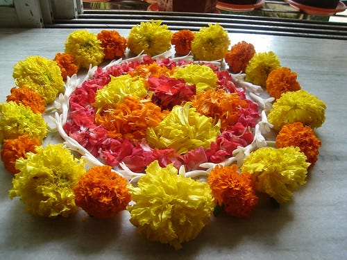 Onam Flower Decor