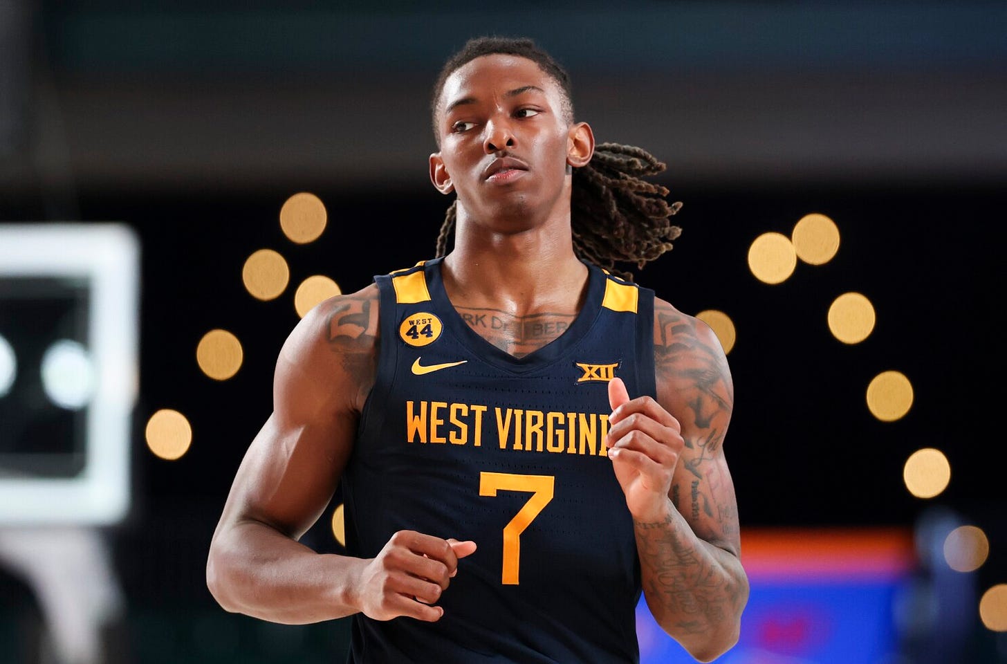 Javon Small, Tucker DeVries lead West Virginia to 73-60 victory over  Georgetown - NBC Sports
