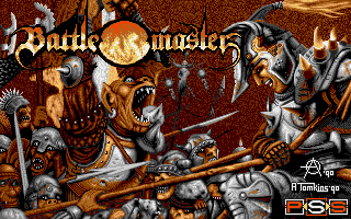 Battle Master (Amiga) screenshot: Title screen