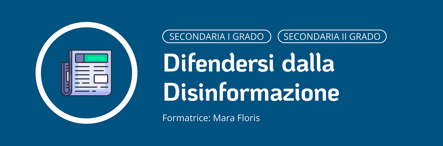 Corso Difendersi dalla Disinformazione