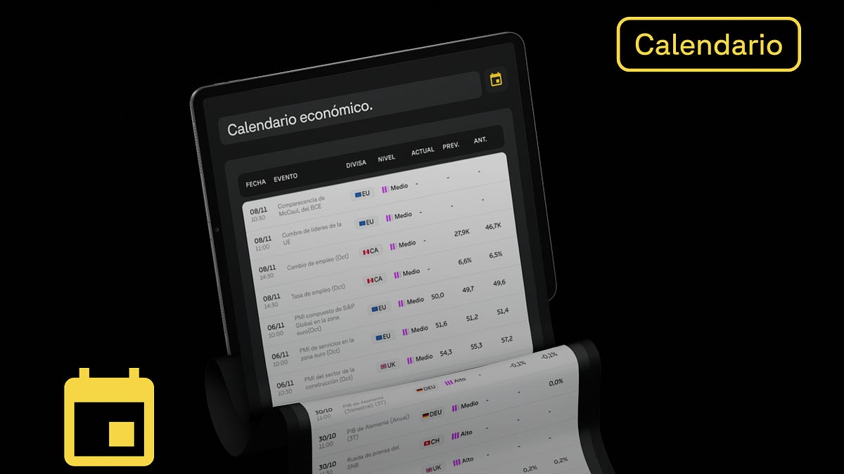 🔸CALENDARIO ECONÓMICO SEMANAL