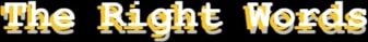 The Right Words Podcast