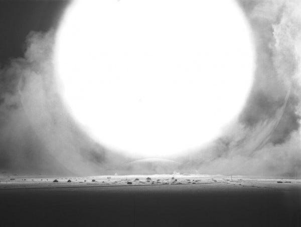 Shot Grable, Operation Upshot-Knothole — a 15 kiloton nuclear artillery shell detonated at an altitude of 524 feet.