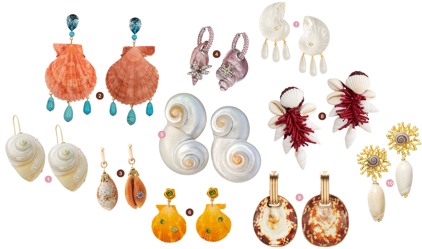shell earrings