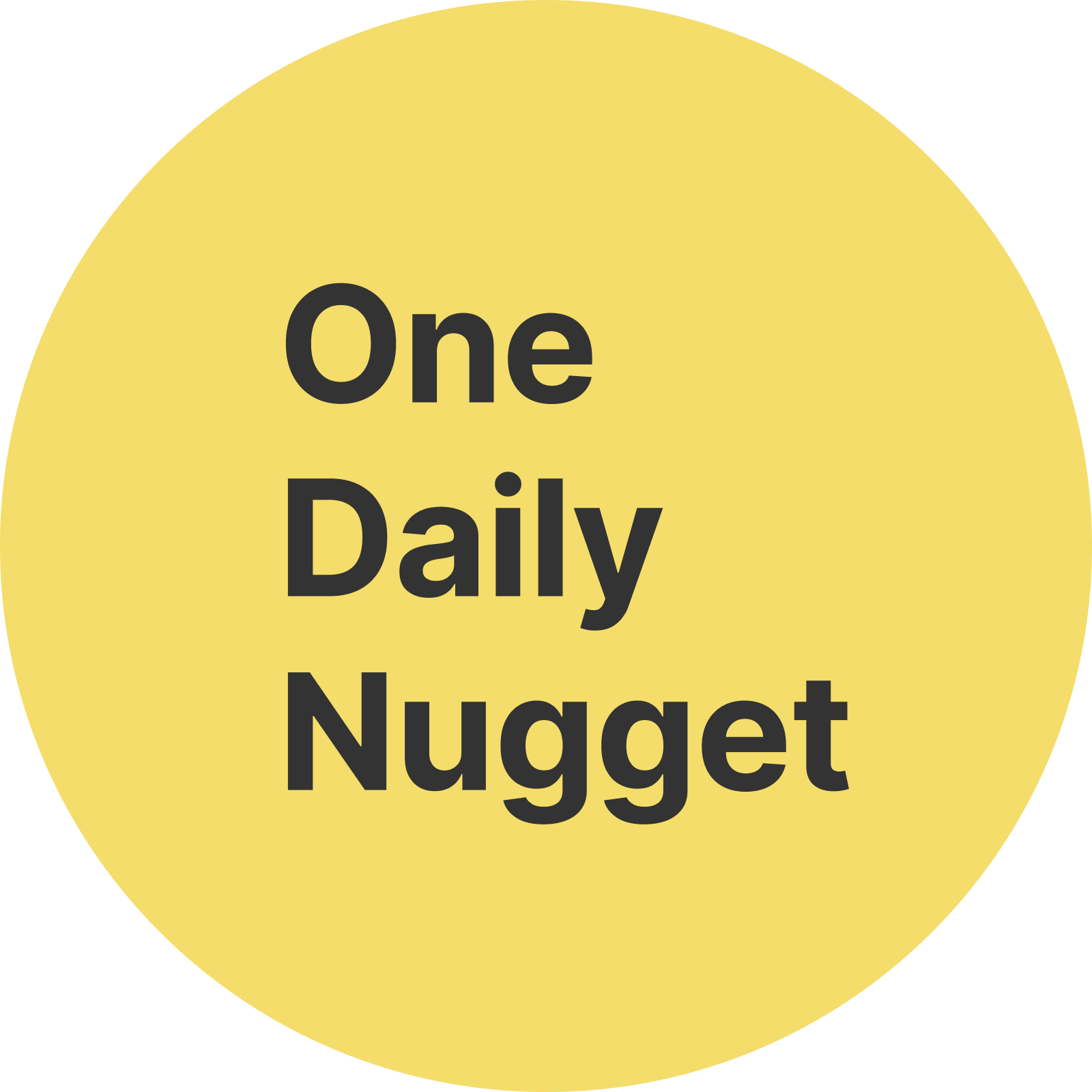One Daily Nugget logo