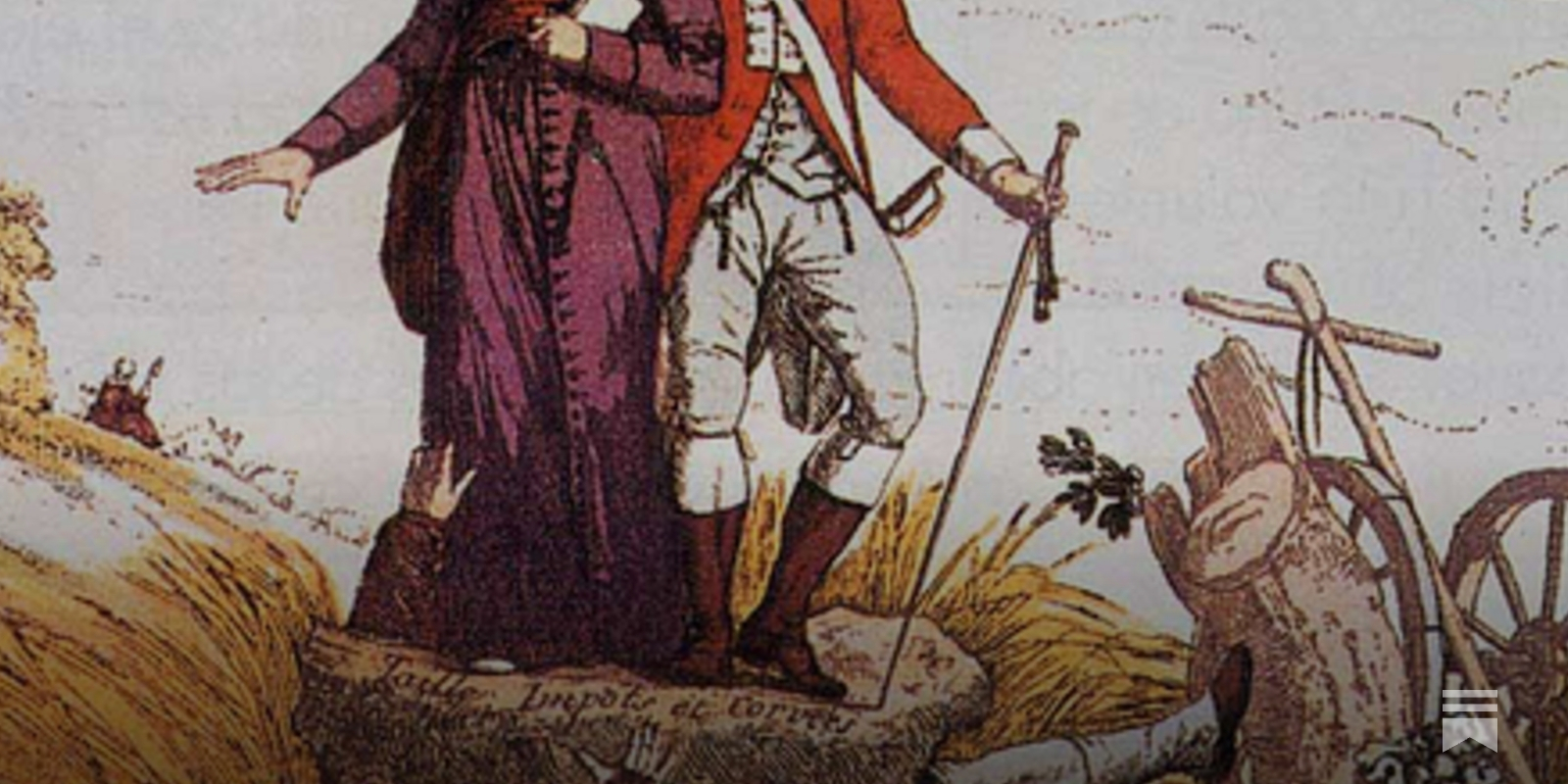 What happens when a Labourer can't afford bread in Pre-Revolutionary France?, image size:1600x800