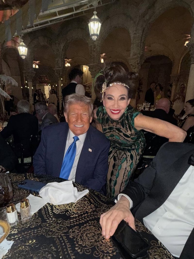 Donald Trump and Jeanine Pirro on Halloween Donald Trump and Jeanine Pirro on Halloween