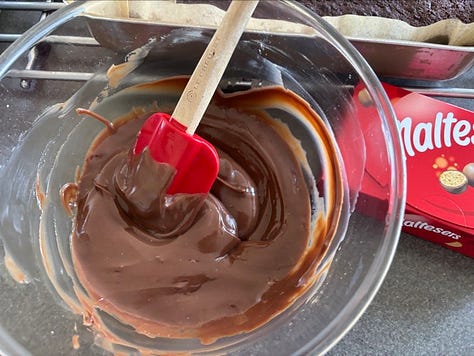Chocolate Ganache Steps