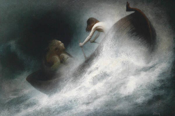The Rescue Art Print