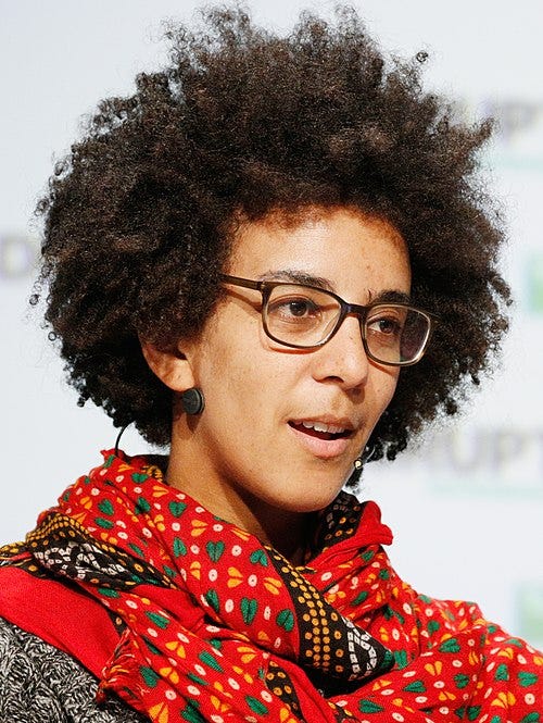Timnit Gebru en 2018 (imagen tomada de Wikipedia)