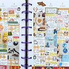 This Week in My Sticker Journal 🦋