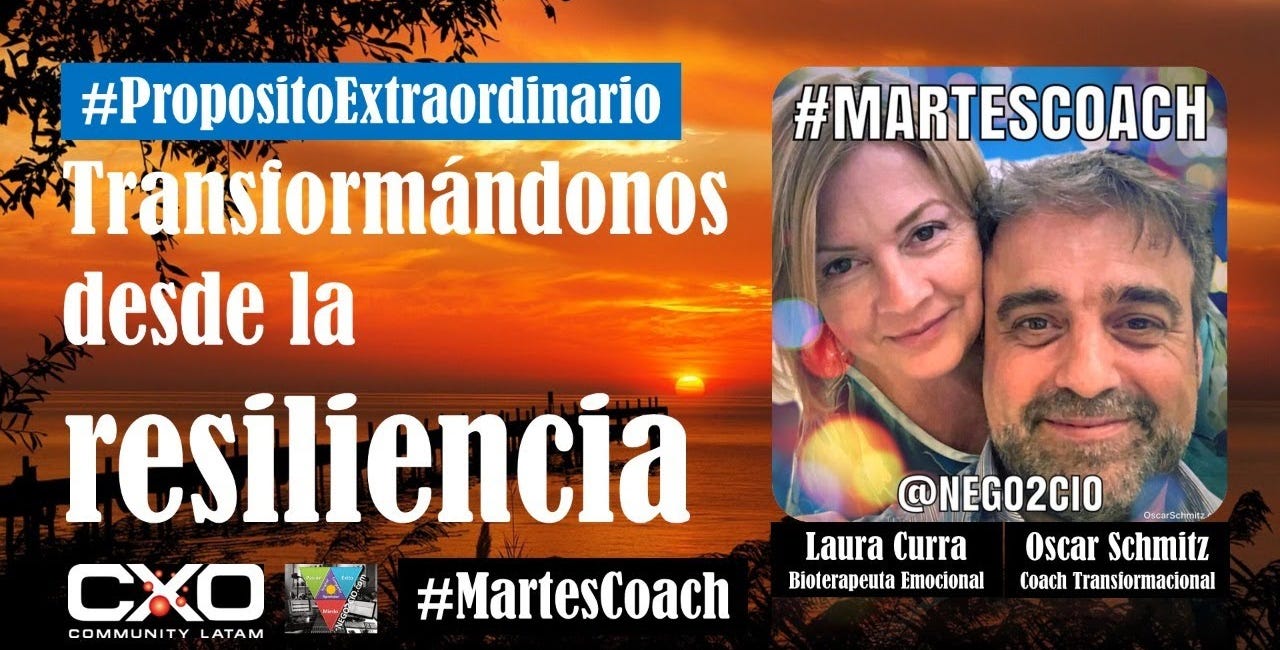 🎙️ Transformándonos desde la resiliencia 🚀 #MartesCoach x20e06 💪