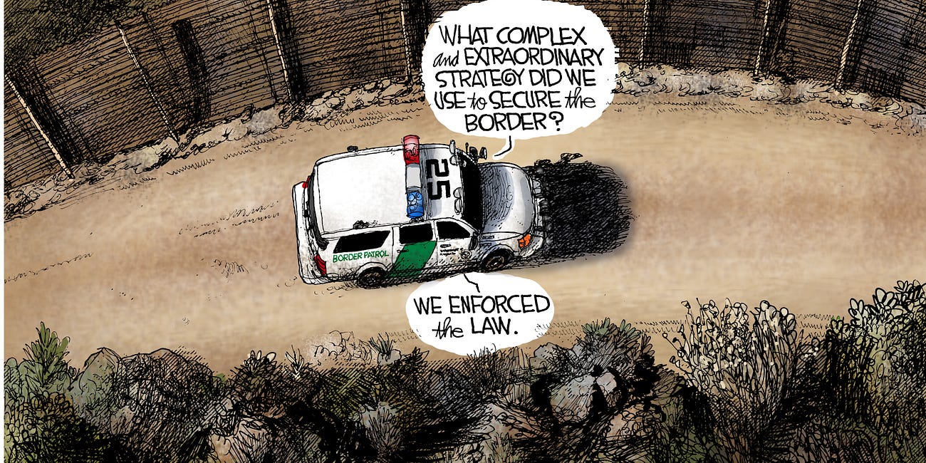 Michael Ramirez: Bordering on Sanity 4-18-25