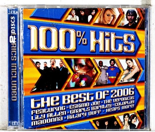 Various - 100% Hits: The Best Of 2006 (CD 2006) - Picture 1 of 3