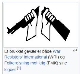 DET»BRUKNE GEVÆR SCENARIE» MED OMVENDT BETYDNING I NORGE!
