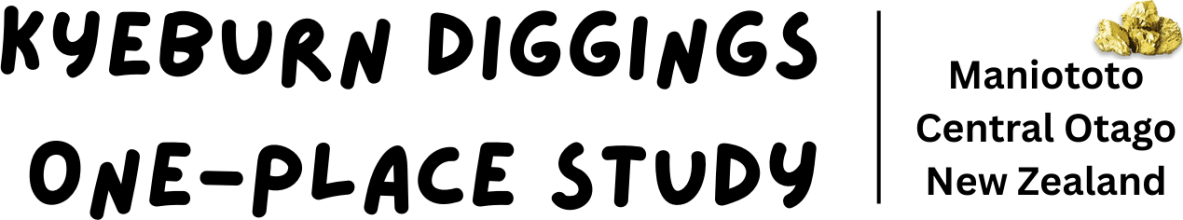 Kyeburn Diggings One-Place Study