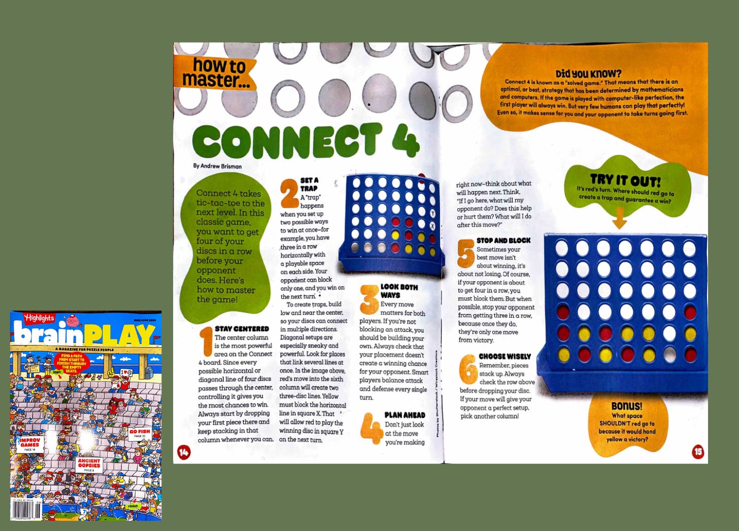 cover and how to master pages from brainplay