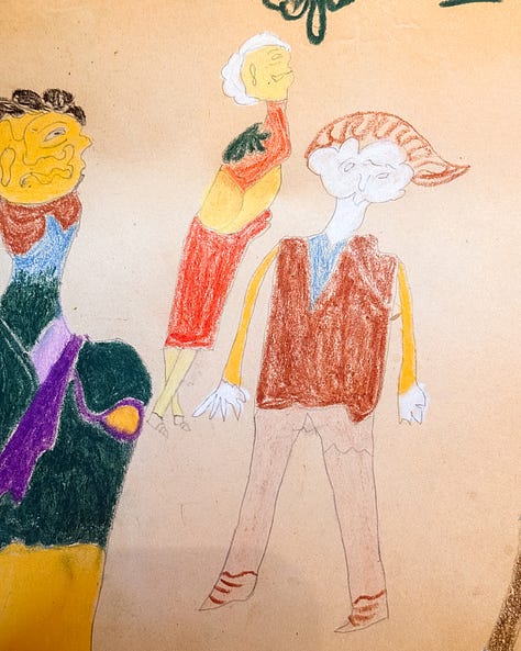 outsider art, prison art, prison drawings, mental health