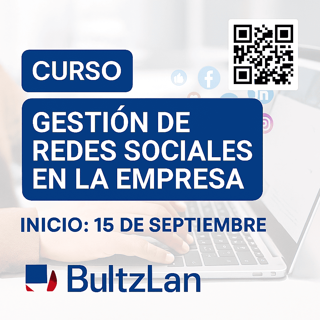 Foto del Curso de Gestión de Redes Sociales en la Empresa en Bultz-Lan Consulting el 15 de septiembre en Vitoria Gasteiz