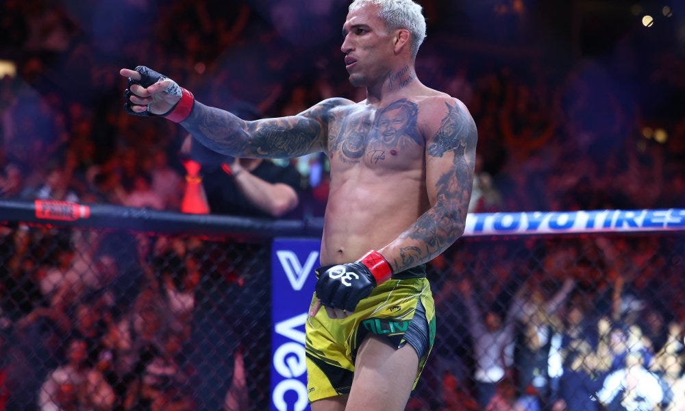 Coach: Charles Oliveira earned right to be next for Islam Makhachev