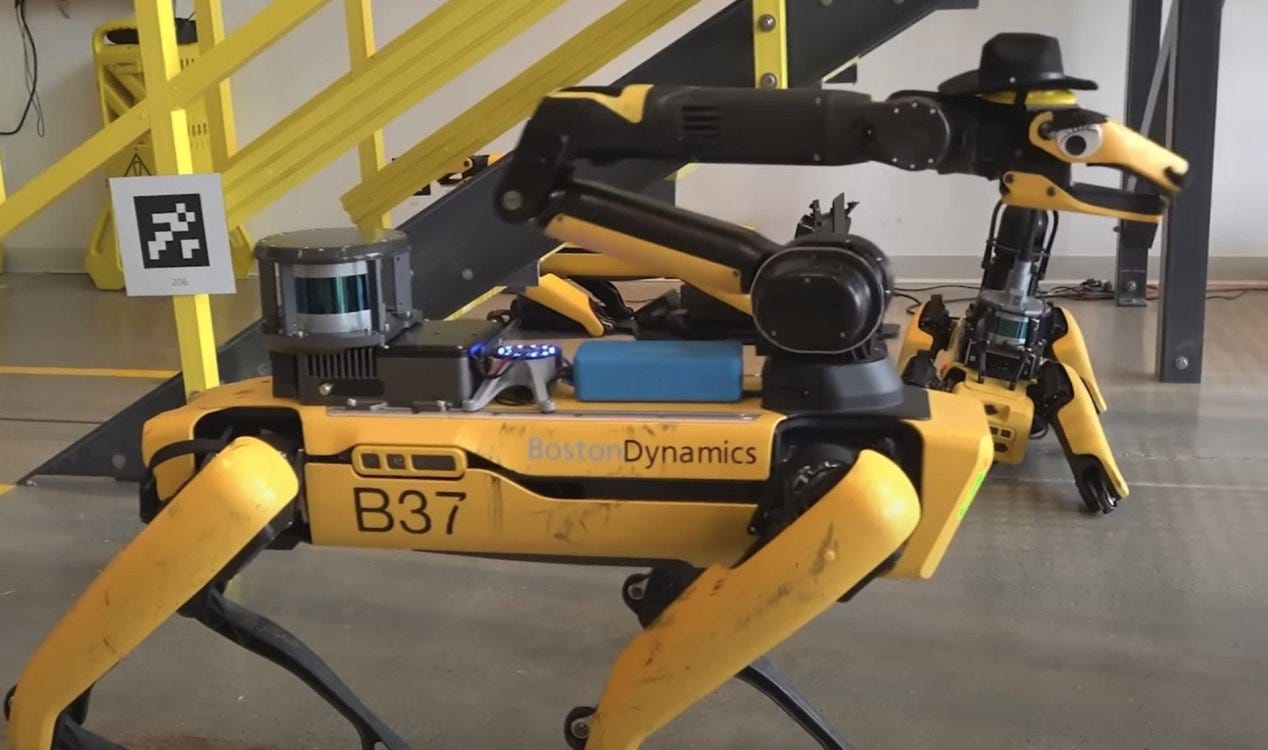 O robô Boston Dynamics agora pode conversar com você.